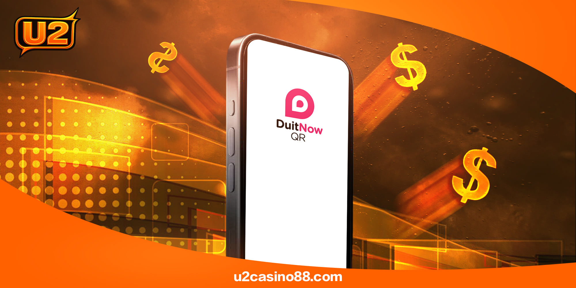 U2 Malaysia DuitNow top-up banner